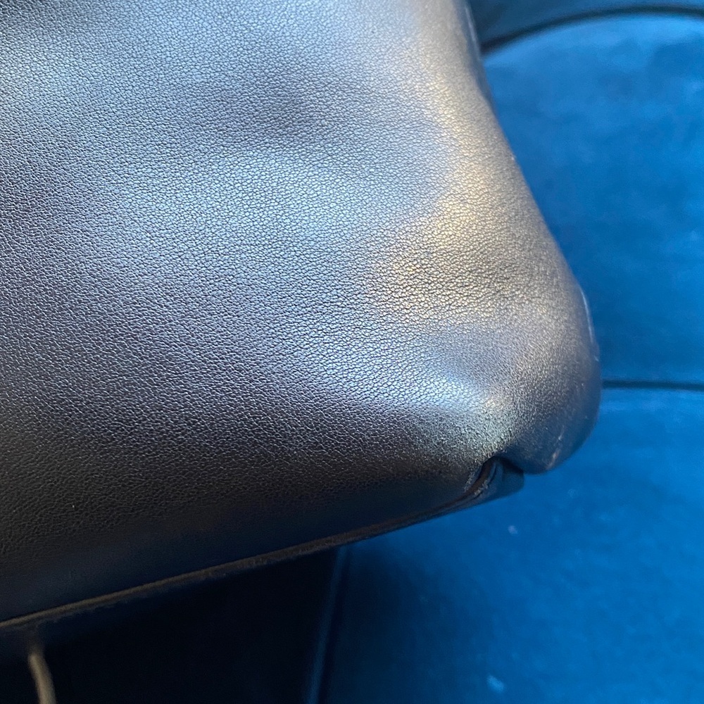 COACH VINTAGE LEGACY BLACK LEATHER BAG - Picture 11 of 13